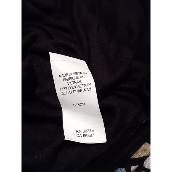 Lucky Brand Tassel Blouson Geometric Print Dress - Picture 7 of 12